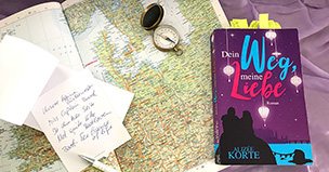 Buch - Dein Weg, meine Liebe von Alizée Korte - Mit Karte und Kompass